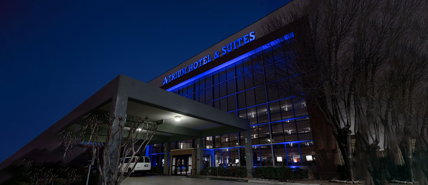 Welcome to atrium hotel & suites DFW, a comfortable, clear & quiet urban oasis awaits