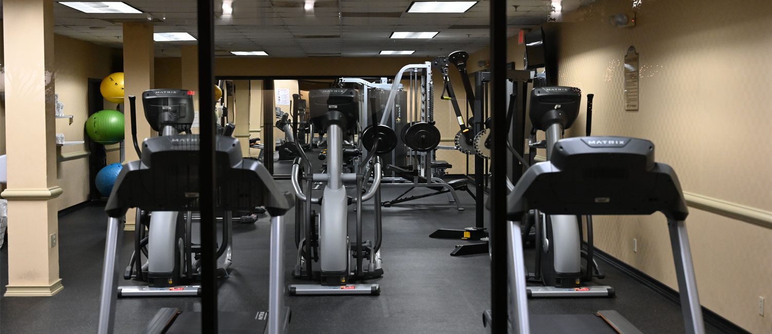 Get Your Sweat On In Our On-Site Fitness Center.